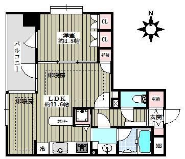 アーバンビュー本郷間取り図