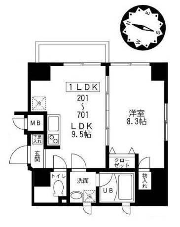 レジス音羽の杜間取り図