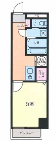 ライオンズマンション神楽坂第５間取り図