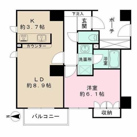 本郷真砂パークハウス壱番館間取り図