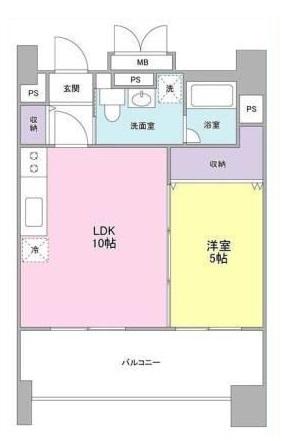 ロネスタR文京護国寺間取り図