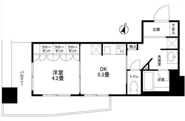 ネオマイム文京音羽間取り図