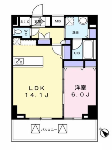 BELLA VISTA千石間取り図