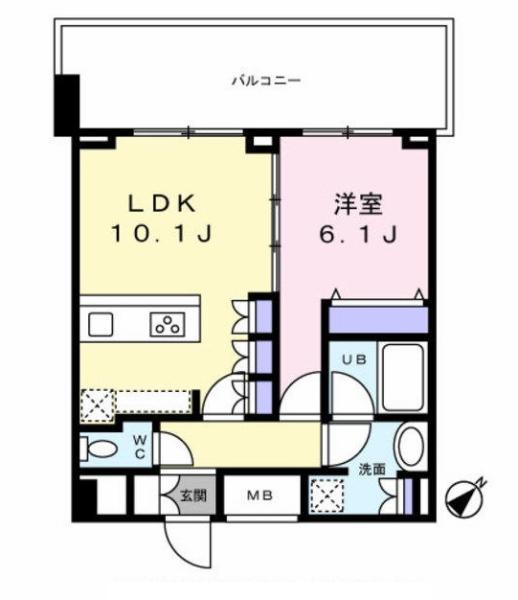 BELLA VISTA千石間取り図