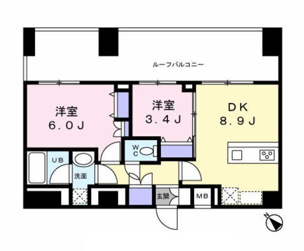 BELLA VISTA千石間取り図