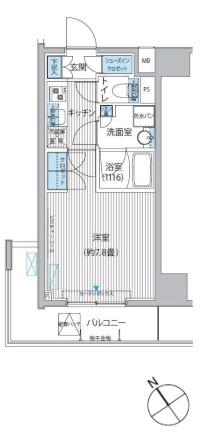 LILAS駒込間取り図