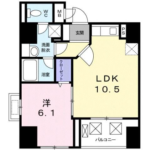 グランドルチェ白山間取り図