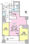 アトラスタワー茗荷谷間取り画像