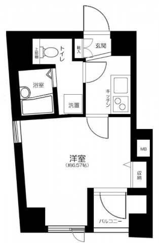 ドルチェ文京小石川間取り図