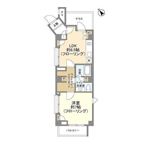 スカイコート茗荷谷壱番館間取り図