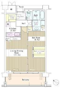マチュリティ小石川 202号室 間取り図