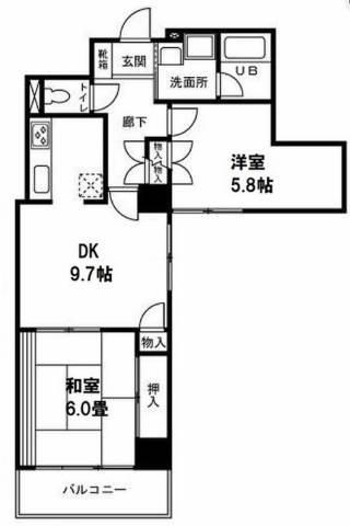 フェリーチェお茶の水間取り図
