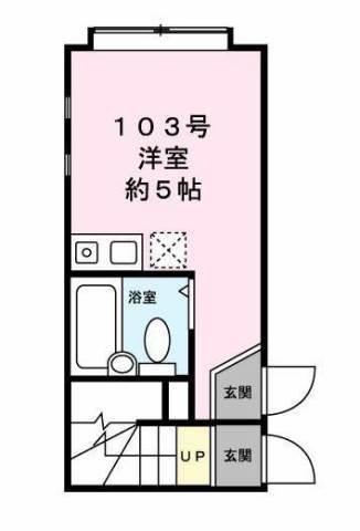 プランドール白山間取り図