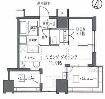 文京 GARDEN THE WEST間取り図