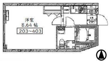 アーバンステージ千石II間取り図