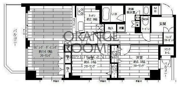 ステージグランデ茗荷谷間取り図