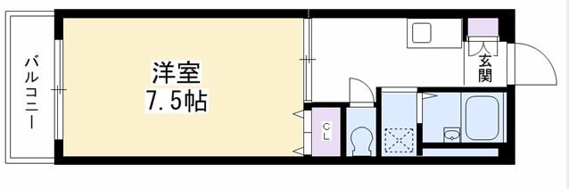 ヴィラージュ ドゥ ノール　～Village du Nord～ 310号室 間取り図