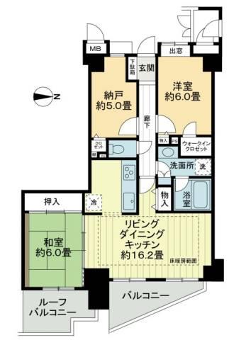 ライオンズガーデンヒルズ白山間取り図