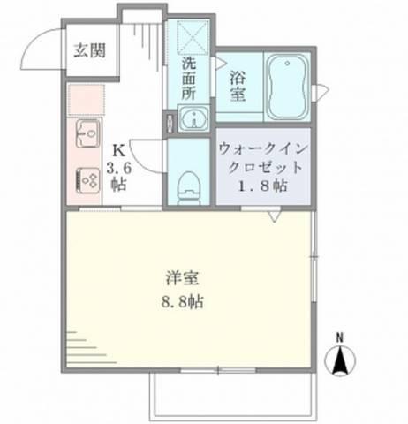 Campus Side Place間取り図