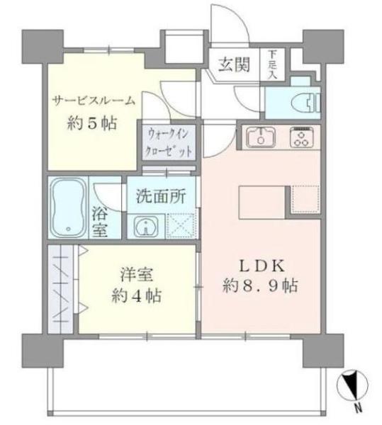 CASA EST CORTA間取り図