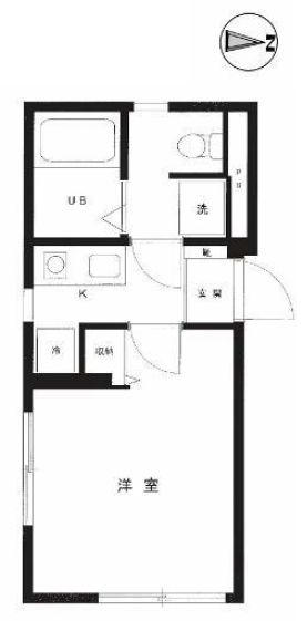Fountain本駒込間取り図