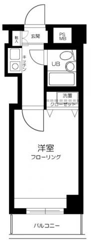 日神パレステージ本駒込間取り図