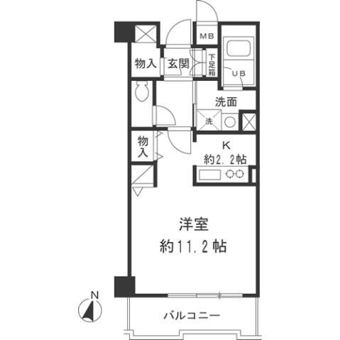 パラシオ文京間取り図