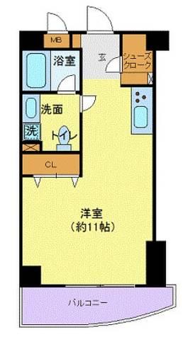 シンシア千駄木間取り図