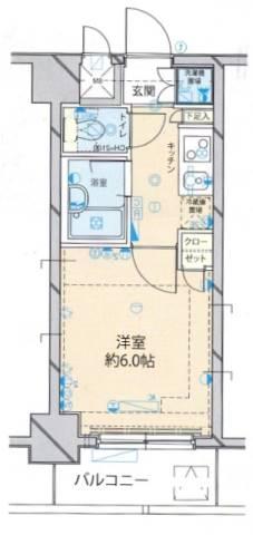 パレステュディオ神楽坂間取り図