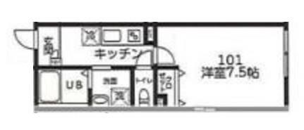 HDC千駄木　A棟間取り図