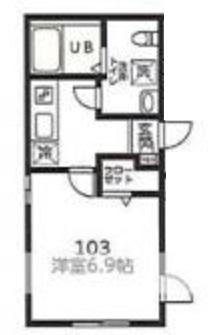 HDC千駄木　A棟間取り図
