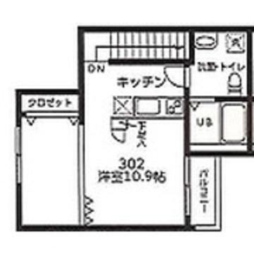 HDC千駄木　B棟間取り図