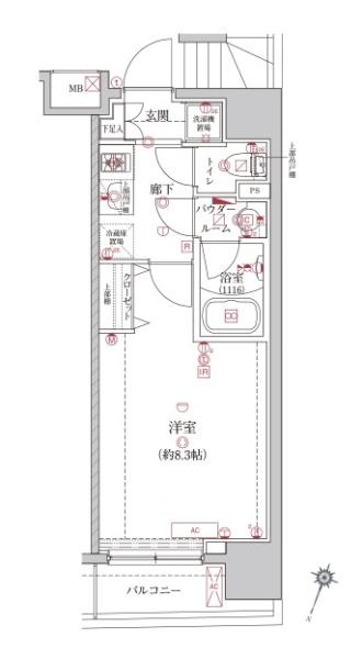 アルテシモ　ルーナ間取り図