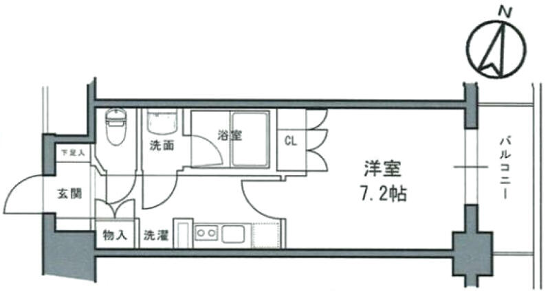 クオリア小石川間取り図