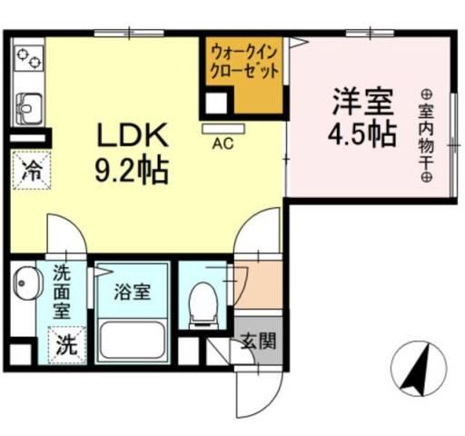 （仮称）D-room本駒込間取り図