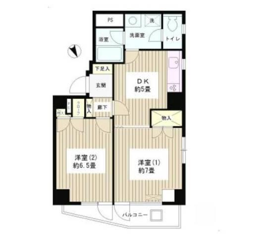 パーク・ハイム文京春日間取り図