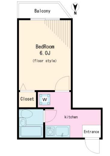 カルクス白山間取り図
