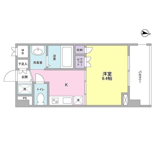 グリーチネ元町間取り図