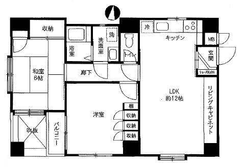 プレイゾン白山間取り図