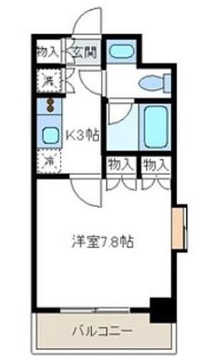 レジディア後楽園間取り図