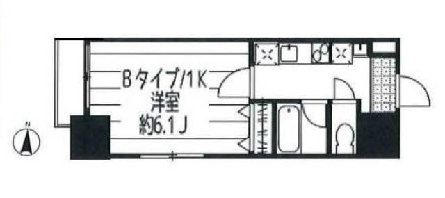 ラフィーネ音羽　西棟間取り図