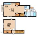 ラ　メゾン　ド　ボヌール Ａ 間取り図