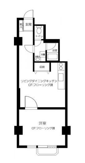 春日タウンホーム間取り図