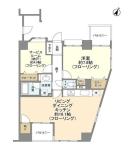 アーバンフォレスト後楽園 間取り図