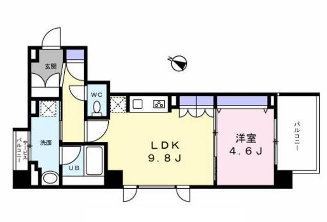 BELLA VISTA千石間取り図