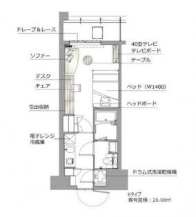 レックスガーデン神楽坂北町間取り図