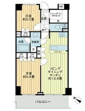 Feel A 飯田橋間取り図