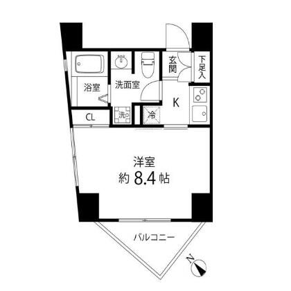 レニール本駒込間取り図