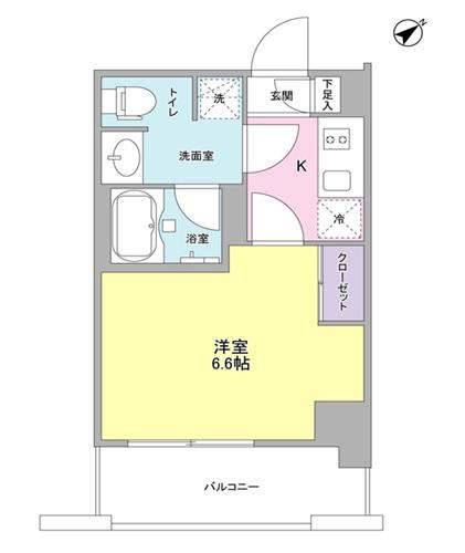 プラース千代田富士見間取り図