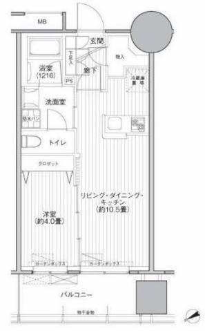 桜ヒルズ九段北間取り図